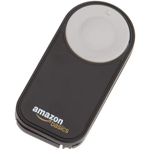 Amazon Basics Wireless Remote Control Shutter Release For Nikon Digital SLR Camera, Black