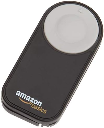 Amazon Basics Wireless Remote Control Shutter Release For Nikon Digital SLR Camera, Black