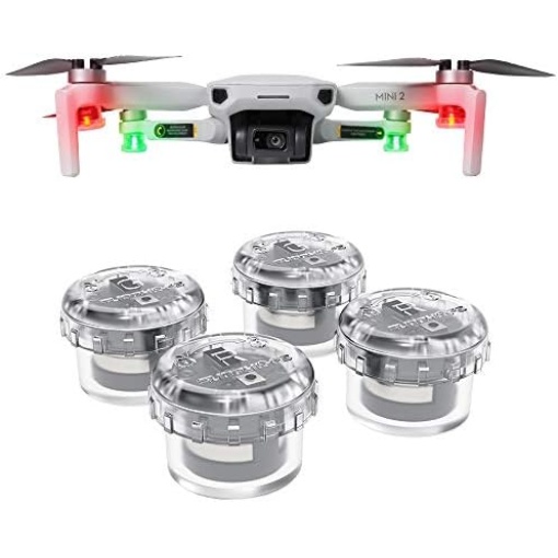 Anbee RC Drone Night Flight Light 3-modes Switch, Drone Strobe Lights Flash Lamp [4-Piece] Compatible with DJI Avata/Mini 3 Pro/Mavic 3 / Air 3 / MINI 2 / MINI 2 SE/Autel Evo Drone