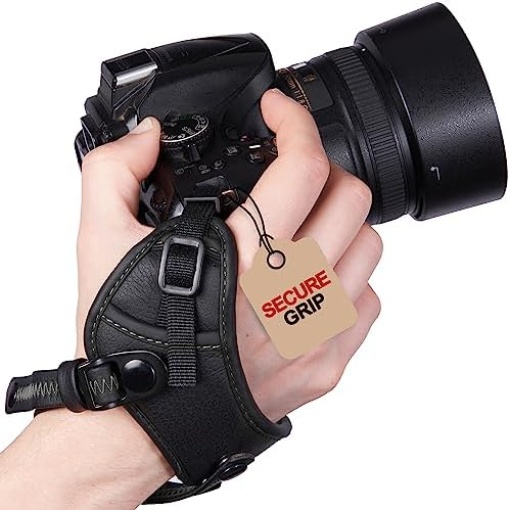 Camera Hand Strap, Rapid Fire Secure Camera Grip ,Padded Camera Strap Compatible with Sony Mirrorless and DSLR Cameras, Premium Wrist Camera Strap - Comfortable, Secure, and Stylish for Photographers