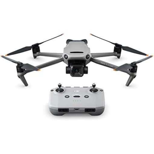 DJI Mavic 3 Classic, Drone with 4/3 CMOS Hasselblad Camera for Professionals, 5.1K HD Video, 46 Mins Flight Time, Omnidirectional Obstacle Sensing, 15km Transmission Range, Smart Return to Home