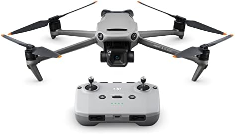 DJI Mavic 3 Classic, Drone with 4/3 CMOS Hasselblad Camera for Professionals, 5.1K HD Video, 46 Mins Flight Time, Omnidirectional Obstacle Sensing, 15km Transmission Range, Smart Return to Home