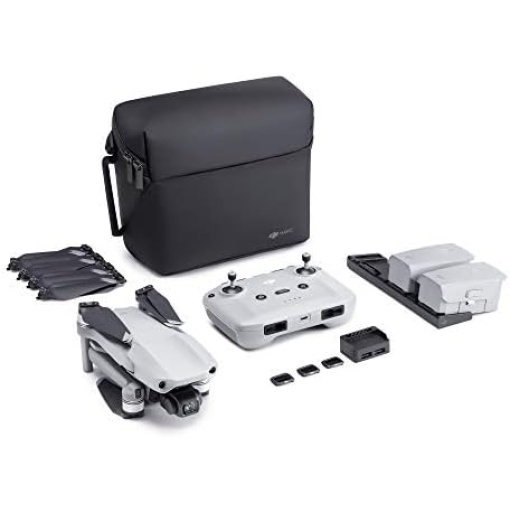 DJI Mavic Air 2 Fly More Combo - Drone Quadcopter UAV with 48MP Camera 4K Video 8K Hyperlapse 1/2" CMOS Sensor 3-Axis Gimbal 34min Flight Time ActiveTrack 3.0 Ocusync 2.0, Gray