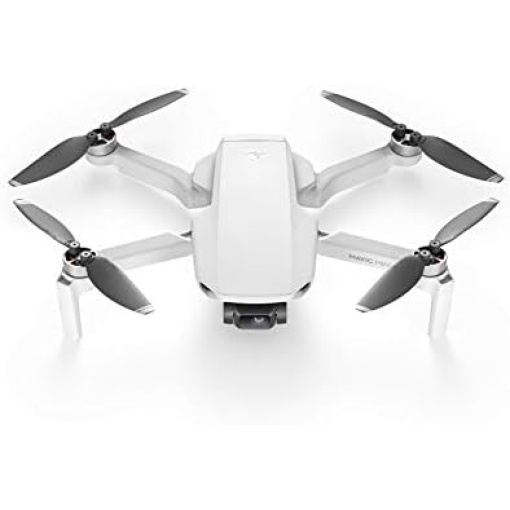 DJI Mavic Mini - Drone FlyCam Quadcopter UAV with 2.7K Camera 3-Axis Gimbal GPS 30min Flight Time, less than 0.55lbs, Gray