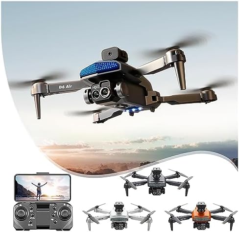 Drone Rc Quadcopter With 4k Hd FPV Camera Remote Control Toys Gifts For Boys Girls,Remote Control Aerial Drone Multirotors Circle Fly Altitude Hold Headless Mode Start Speed Gifts Toys (Black)