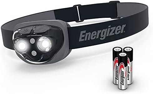 Energizer LED Headlamp Pro360, Rugged IPX4 Water Resistant Head Light, Ultra Bright Headlamps for Running, Camping, Outdoor, Storm Power Outage (Batteries Included)
