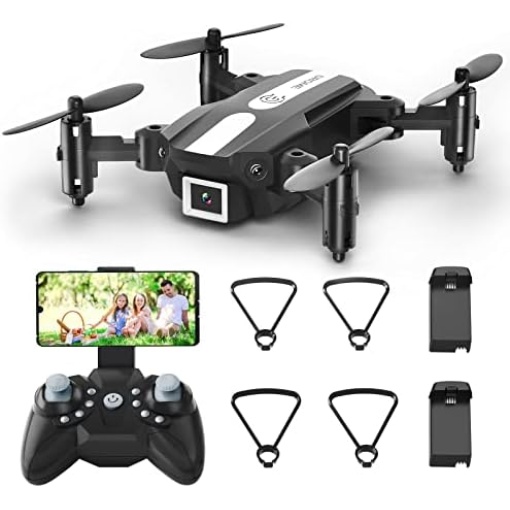 FERIETELF T25 Mini Drone with Camera - 1080P HD RC Drones for Kids 8-12 Fpv Adults Beginners, With One Key Take Off/Landing, Gravity Sensor, Gesture Control, 3D Flip, Voice Control