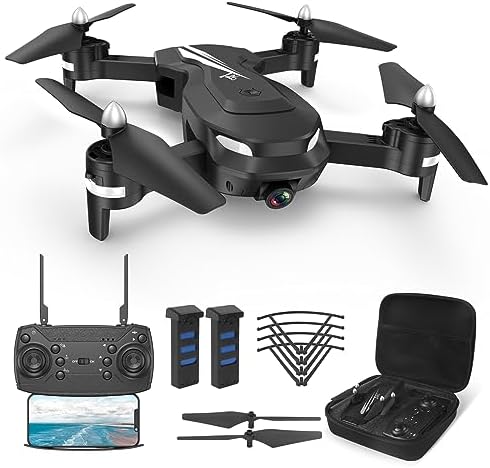 FERIETELF T26 Drones for Adults - 1080P HD RC Drone, Fpv Drone with Camera, With WiFi Live Video, Altitude Hold, Headless Mode, 3D Flip, Gravity Sensor, One Key Take Off/Landing for Kids or Beginners