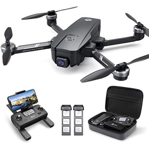 Holy Stone HS720E GPS Drone with 4K EIS UHD 130 FOV Camera for Adults Beginner, FPV Quadcopter with 2 Batteries 46 Min Flight Time, Brushless Motor, 5GHz Transmission, Smart Return Home, Follow Me