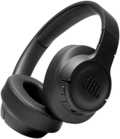 JBL Tune 710BT Wireless Over-Ear - Bluetooth Headphones with Microphone, 50H Battery, Hands-Free Calls, Portable (Black), Medium