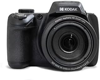 Kodak PIXPRO Astro Zoom AZ528-BK 16 MP Digital Camera with 52x Optical Zoom 24mm Wide Angle Lens 6 fps Burst Shooting 1080P Full HD Video Wi-Fi Connectivity and a 3" LCD Screen (Black)