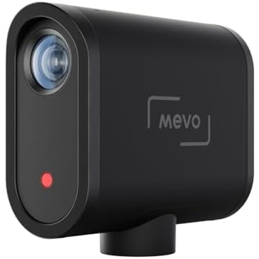 Logitech for Creators Mevo Start, Wireless Live Streaming Camera, 1080p HD Video Quality, Intelligent App Control, Stream via LTE or Wi-Fi - Black