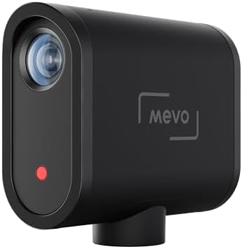 Logitech for Creators Mevo Start, Wireless Live Streaming Camera, 1080p HD Video Quality, Intelligent App Control, Stream via LTE or Wi-Fi - Black