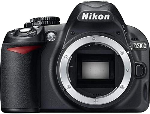 Nikon D3100 14.2MP 1080p Digital SLR Camera Body (Black) 25470B - (Renewed)