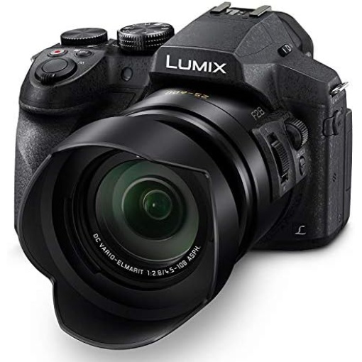 Panasonic LUMIX FZ300 Long Zoom Digital Camera Features 12.1 Megapixel, 1/2.3-Inch Sensor, 4K Video, WiFi, Splash & Dustproof Camera Body, LEICA DC 24X F2.8 Zoom Lens - DMC-FZ300K - (Black) USA