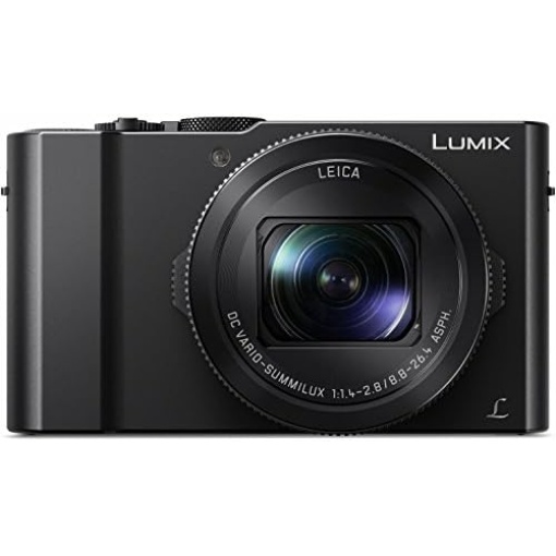 Panasonic LUMIX LX10 4K Digital Camera, 20.1 Megapixel 1-Inch Sensor, 3X LEICA DC VARIO-SUMMILUX Lens, F1.4-2.8 Aperture, POWER O.I.S. Stabilization, 3-Inch LCD, DMC-LX10K (Black)