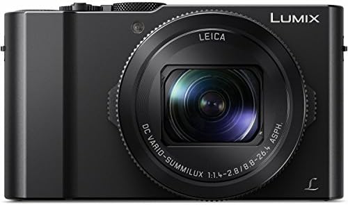 Panasonic LUMIX LX10 4K Digital Camera, 20.1 Megapixel 1-Inch Sensor, 3X LEICA DC VARIO-SUMMILUX Lens, F1.4-2.8 Aperture, POWER O.I.S. Stabilization, 3-Inch LCD, DMC-LX10K (Black)