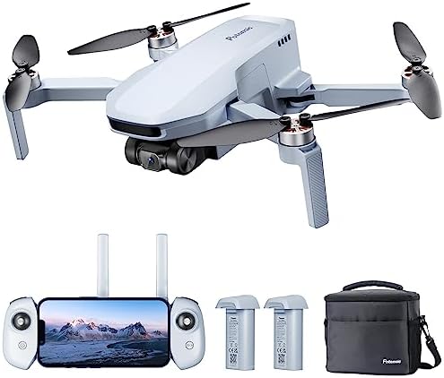 Potensic ATOM SE GPS Drone with 4K EIS Camera, Under 249g, 62 Mins Flight, 4KM FPV Transmission, Brushless Motor, Max Speed 16m/s, Auto Return, Lightweight and Foldable Drone for Adults, Beginner