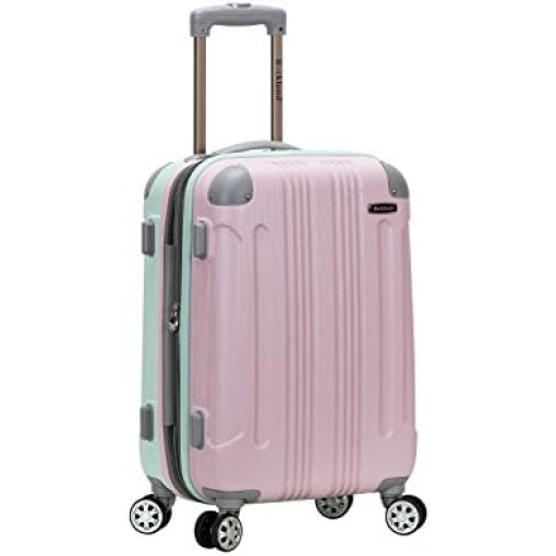 Rockland London Hardside Spinner Wheel Luggage, Mint, Carry-On 20-Inch