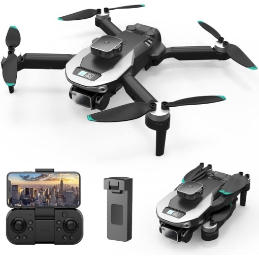 S150 Drones With Camera For Adults 4k Hd Auto Return Intelligent Obstacle Avoidance One-Touch Take-Off And Landing Beauty Shot Dron (BLACK)