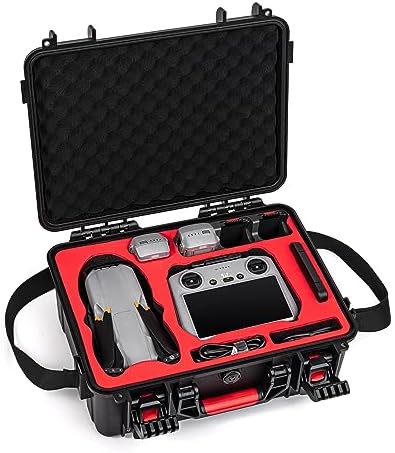 STARTRC Air 3 Hard Case Waterproof Carrying Case for DJI Air 3 Fly More Combo with DJI RC 2/RC-N2 Controller, Drone Accessories