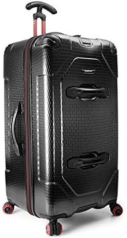 Traveler's Choice Maxporter II 30" Hardside Spinner Trunk Luggage, Expandable, Black