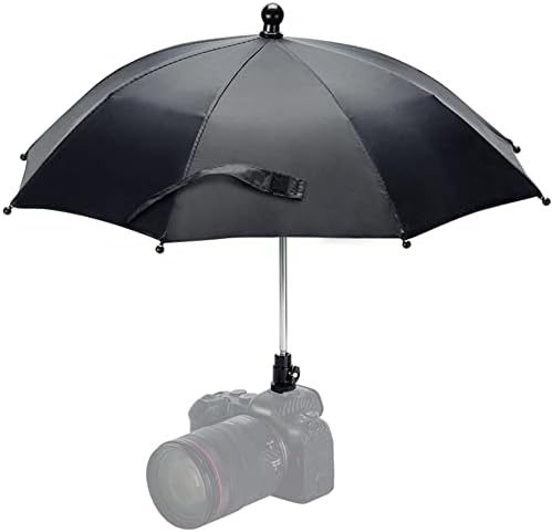 DSLR Mirrorless Camera Hot Shoe Umbrella Rain Cover Protector Sunshade for Canon EOS R100 R50 R8 R7 R10 R3 R6 Mark II R5 C Rp R Rebel T8i T7 90D Sony A7RV A7 IV A7S III II Nikon Z8 Z9 Z30 Z5 Z6 Z7 II