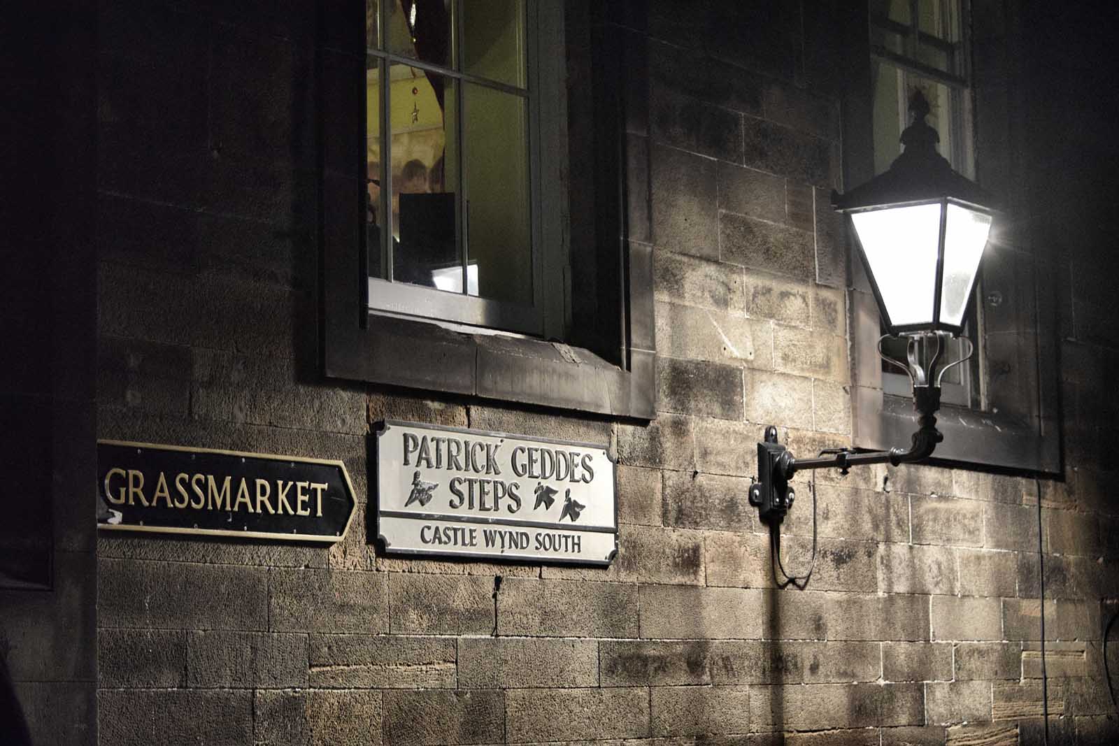 Grassmarket Gallows in Edinburgh Scotland