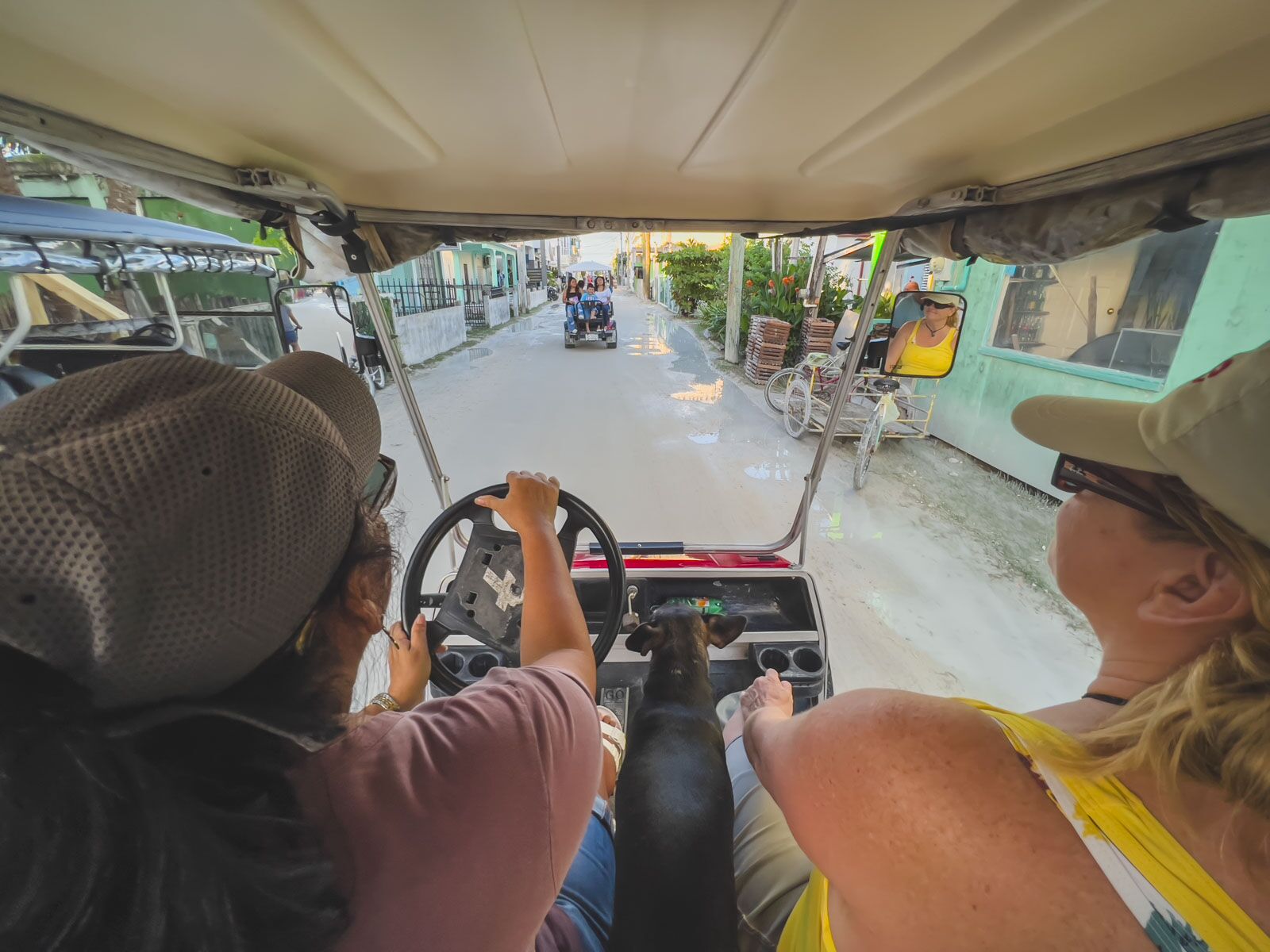 How to get around Caye Caulker