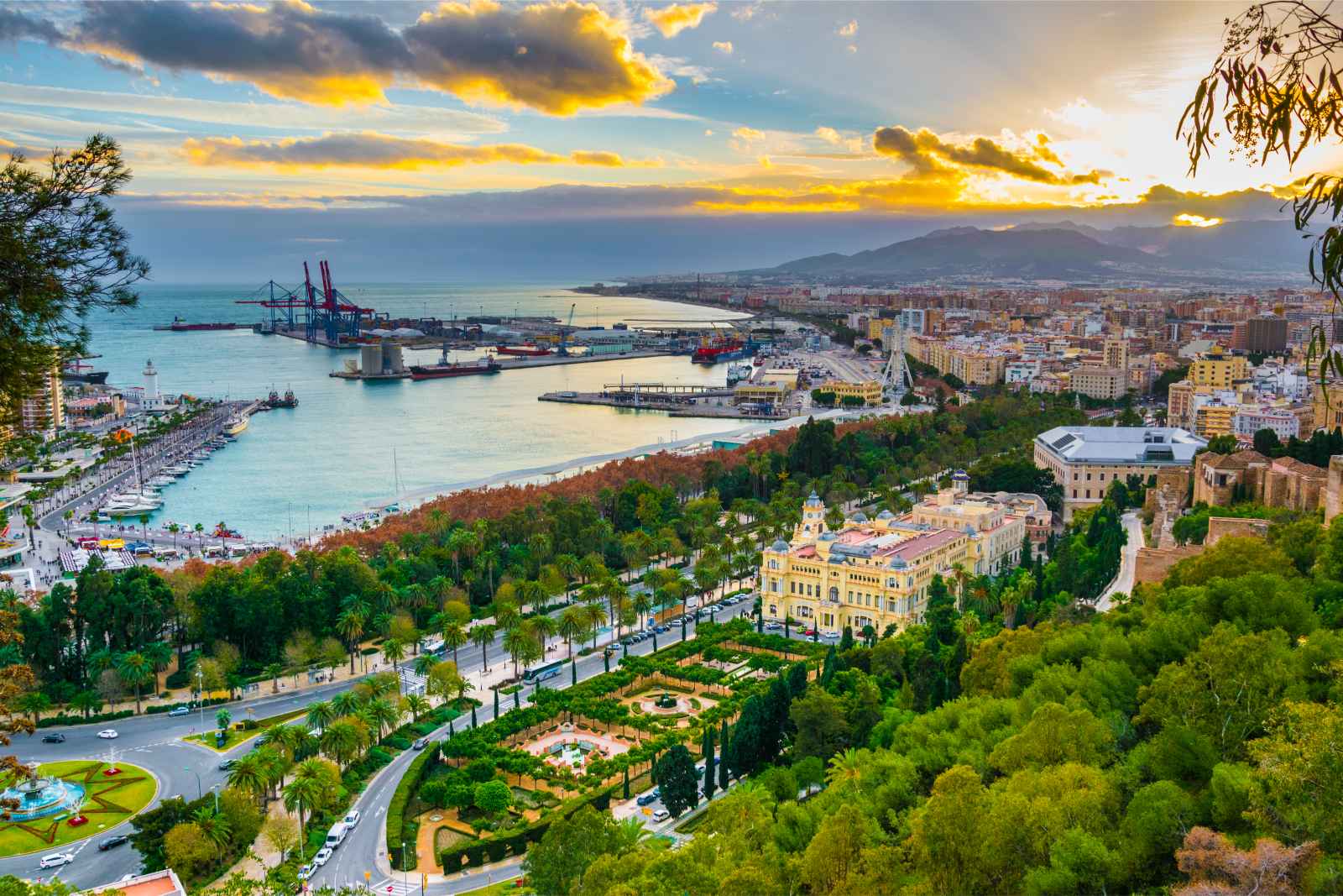 Best Things To Do  In Malaga Views From Castillo de Gibralfaro