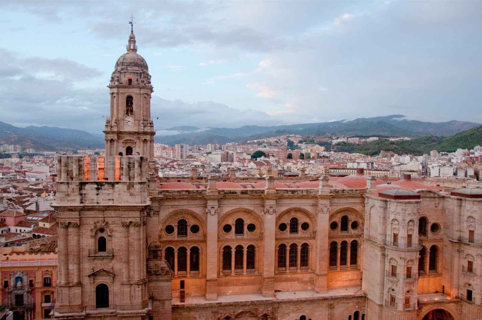 Best Things To Do  In Malaga Roof of Malaga Cathedral