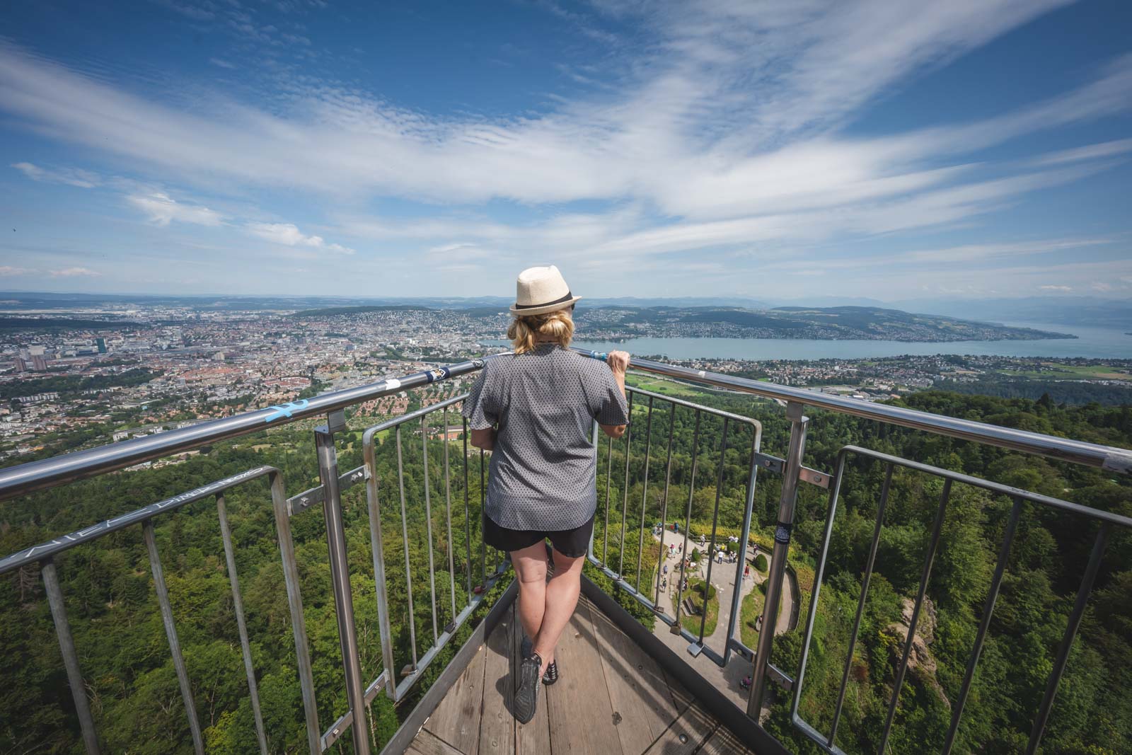 Great Zurich Views from Uetliberg