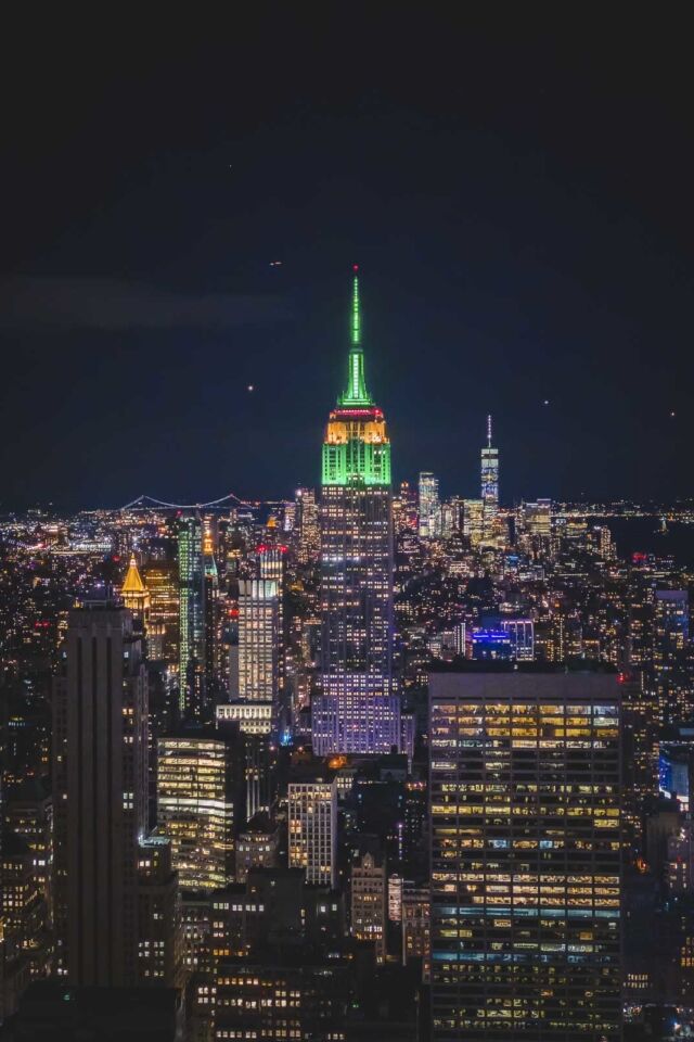 Top of the Rock Observation Deck in New York City