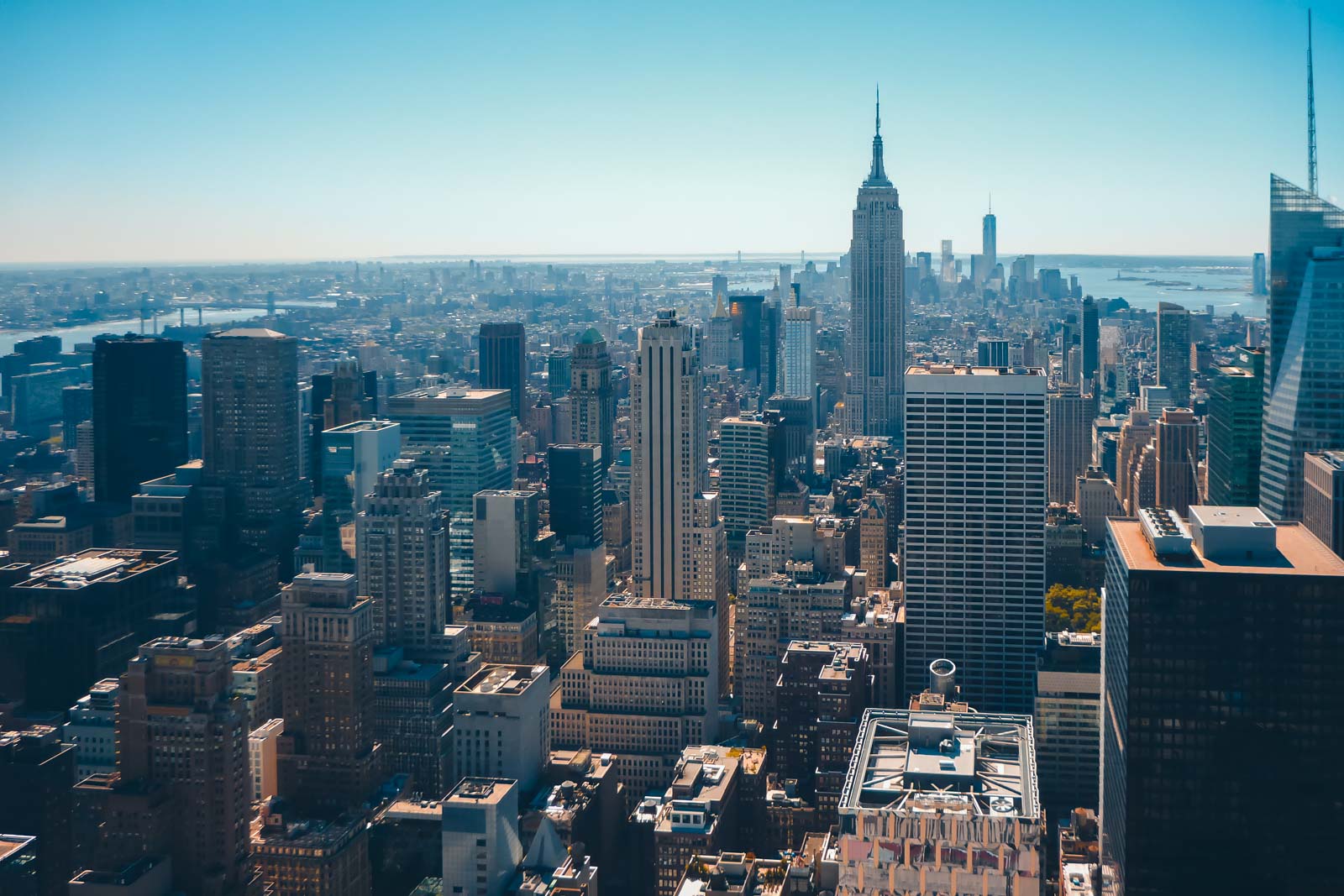 Top of the Rock Observation Deck in New York City