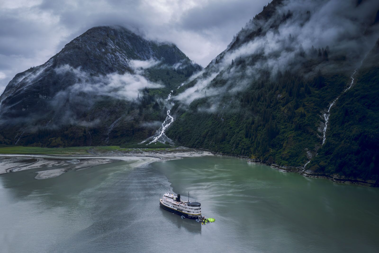 Activities on an alaska expedition cruise