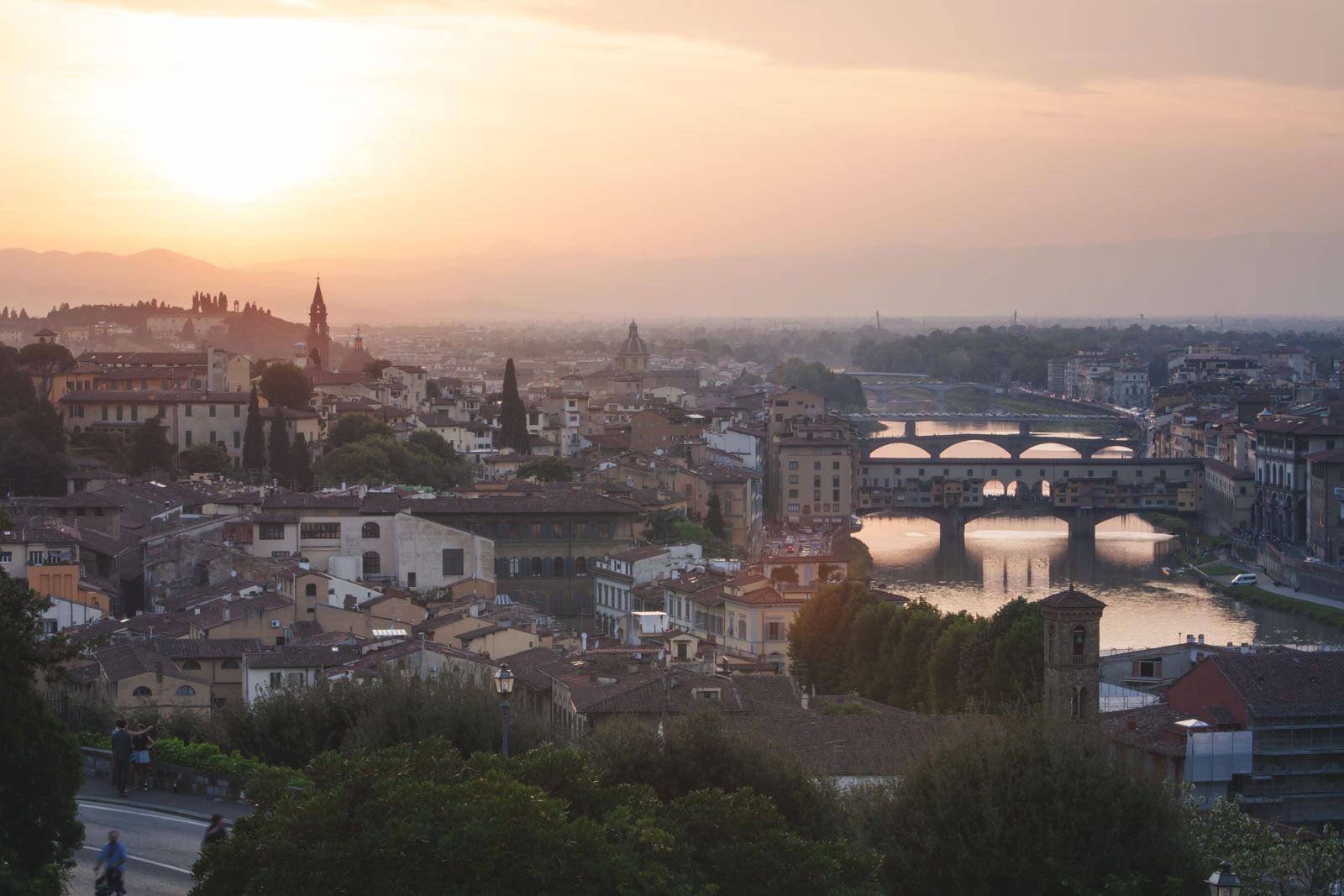 Florence in one Day using Offline Maps