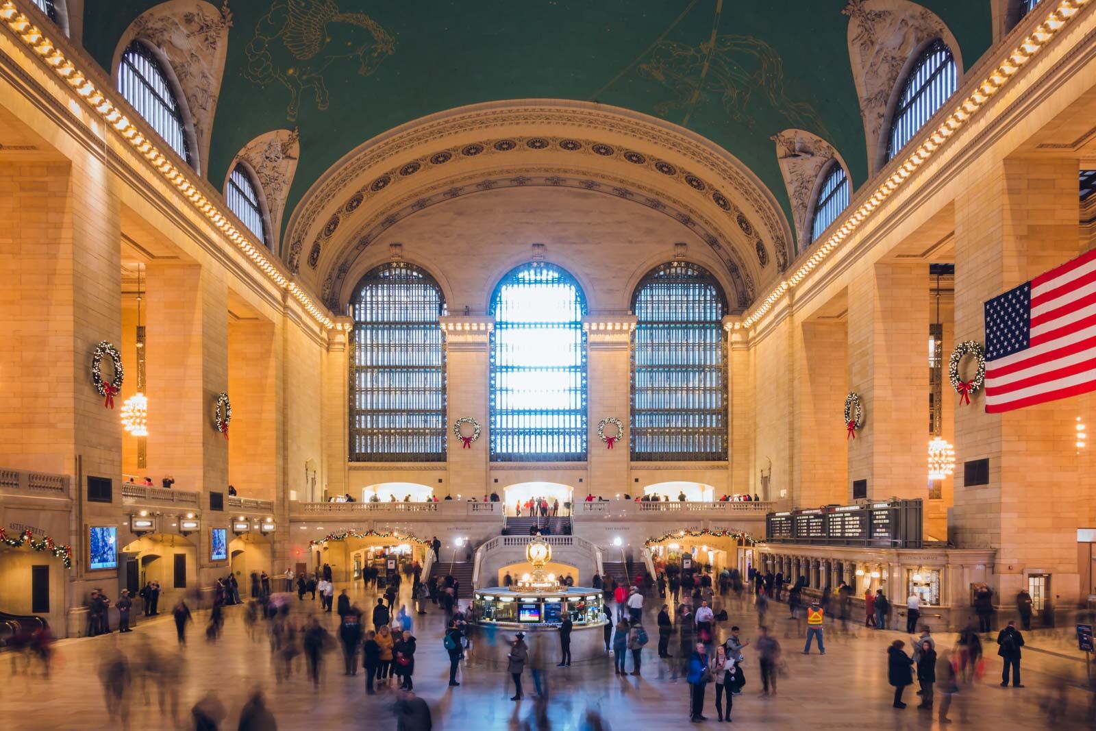 Grand Central Terminal Station NYC at Night