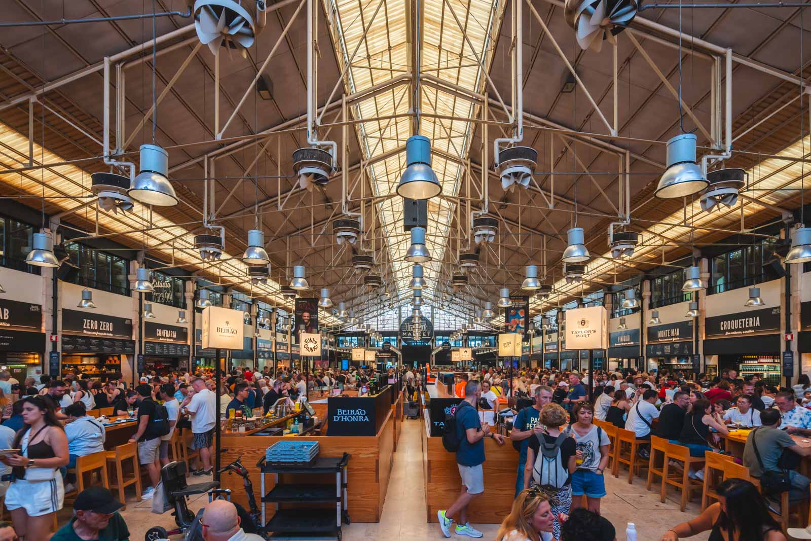 Best things to don in Lisbon Mercado De Ribiera