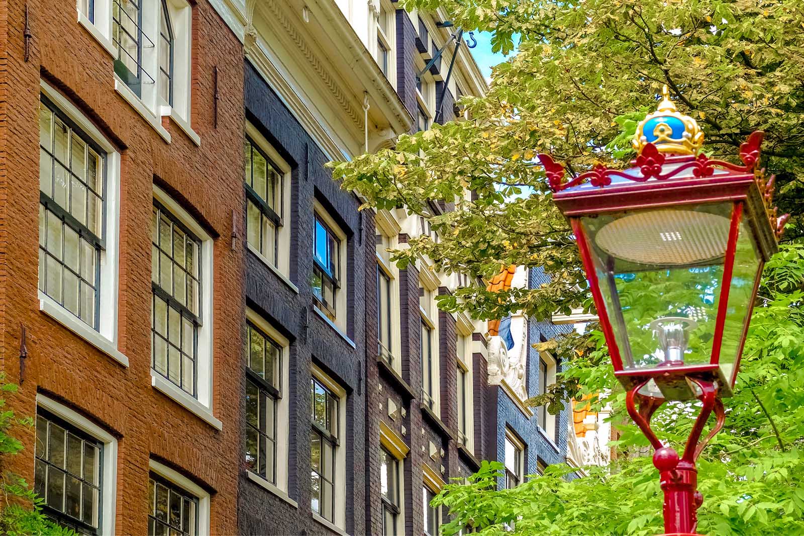 Cool building in the Jordaan Neighborhood