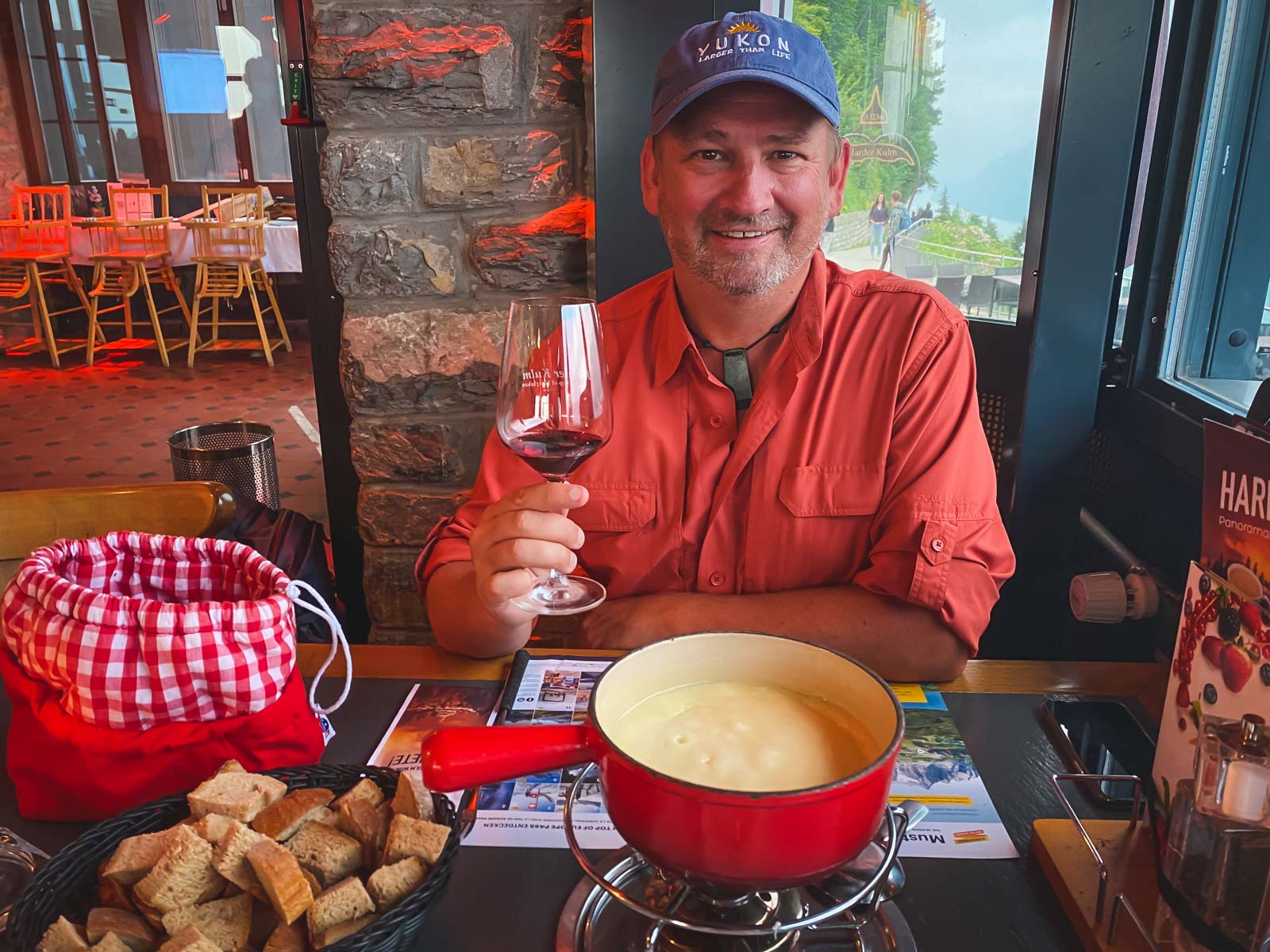 Best things to do in Interlaken Cheese Fondue at Harder Kulm