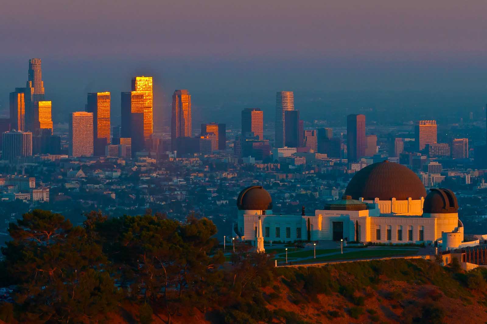 Griffith Park in LA near the Silver Lake Neighbourhood