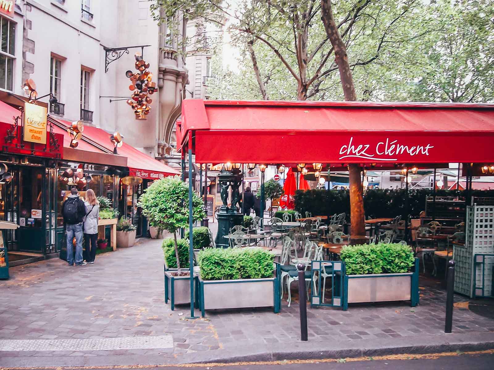 Cost of food in Paris