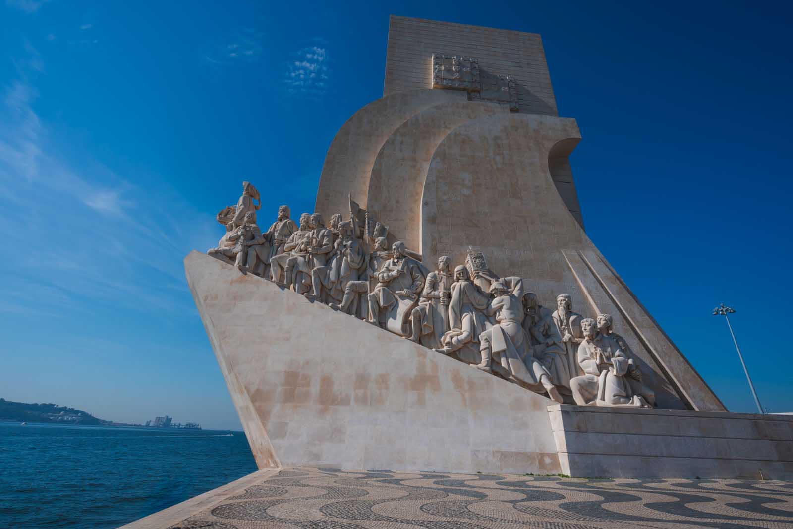 one day in lisbon portugal monument of discoveries