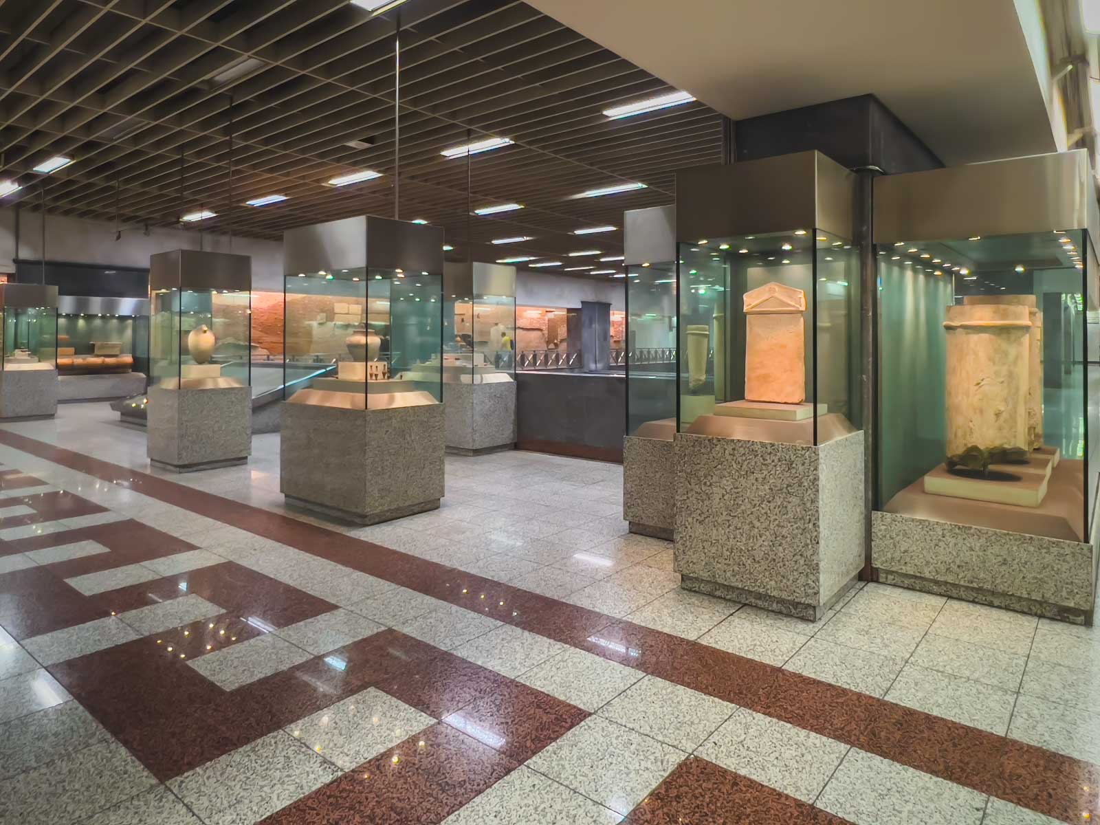 Inside the Syntagma Square Subway or Metro